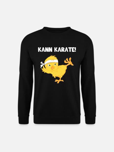 Kann Karate Küken - Unisex Pullover - Schwarz
