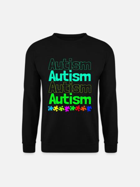 Autism - Unisex Sweatshirt - black