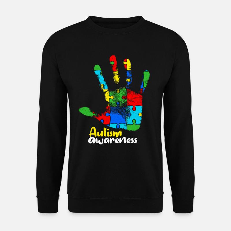 Autism - Unisex Sweatshirt - black