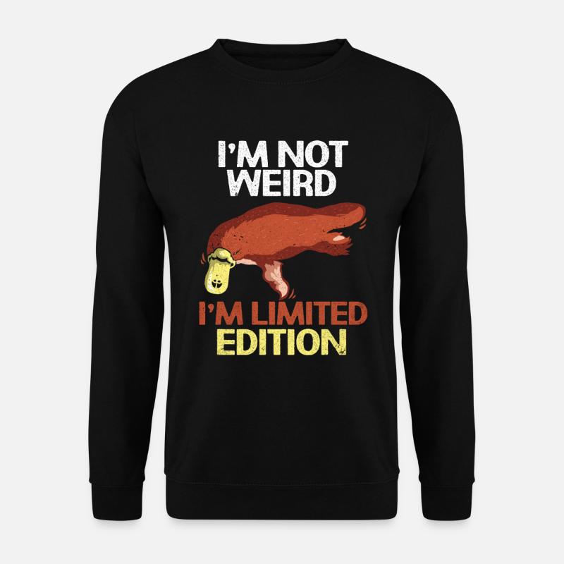 Platypus - Unisex Sweatshirt - black