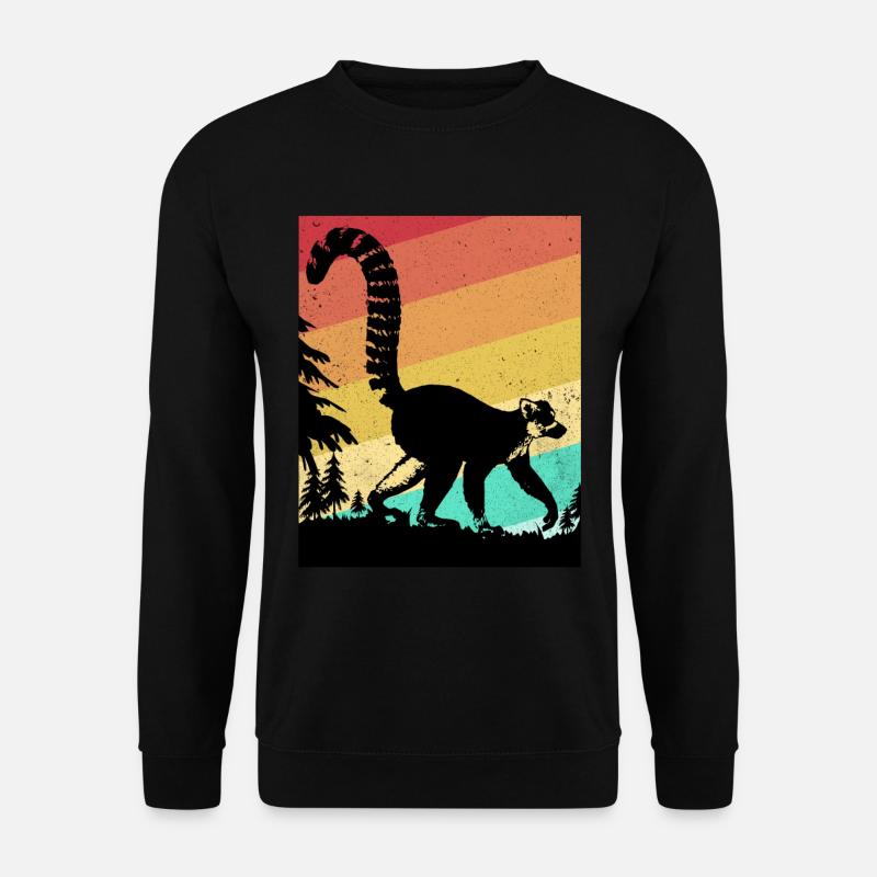 Lemur - Unisex Sweatshirt - black