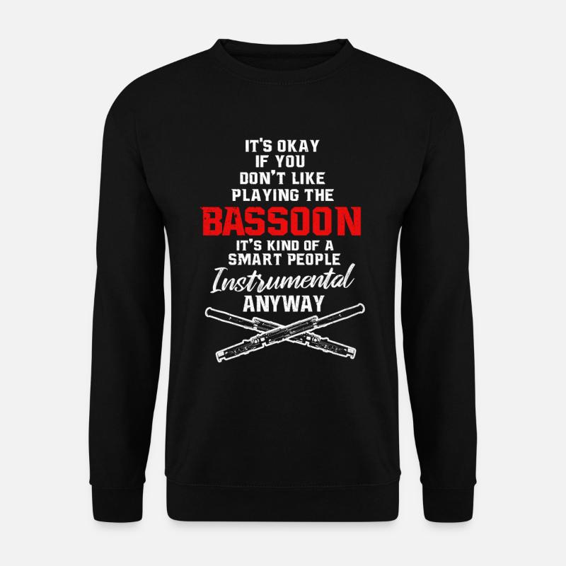 Fagott - Unisex Pullover - Schwarz