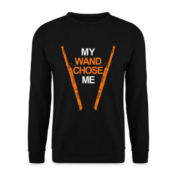 Basson - Sweat-shirt Unisexe - noir - Devant - Alina (178cm) & Michal (187cm)