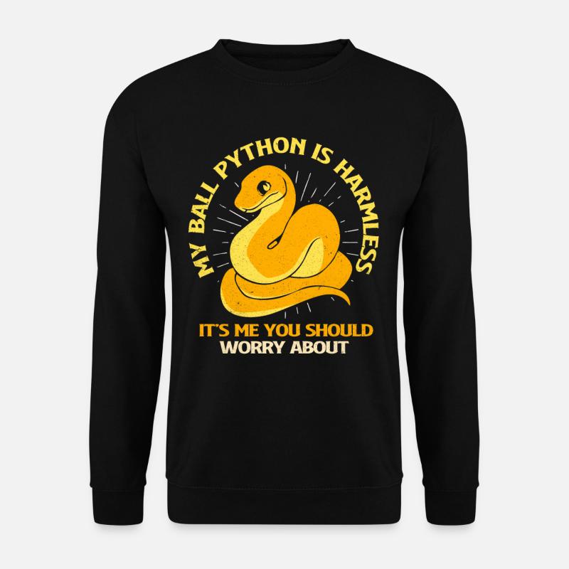Python - Sweat-shirt Unisexe - noir