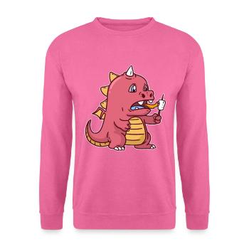 Dragon Dragon Marshmallow - Unisex Sweatshirt - pink - Front