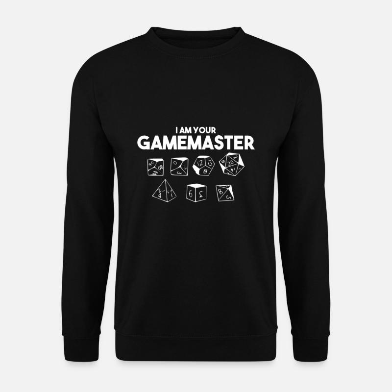 Gamemaster | Tabletop RPG Brettspiel Geschenk - Unisex Pullover - Schwarz