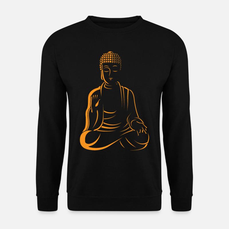 Protection de bouddha protection de bouddha - Sweat-shirt Unisexe - noir