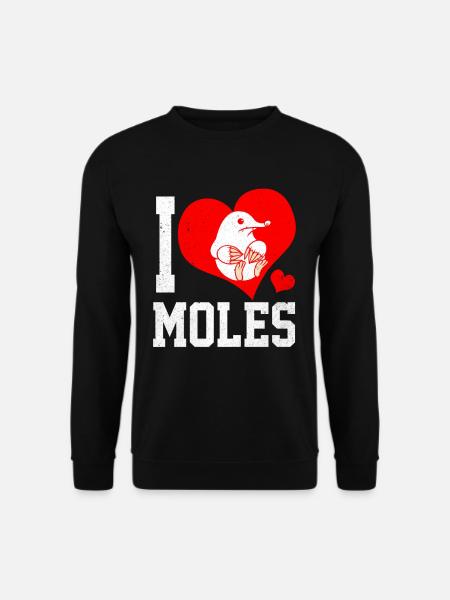 Mole - Unisex Sweatshirt - black