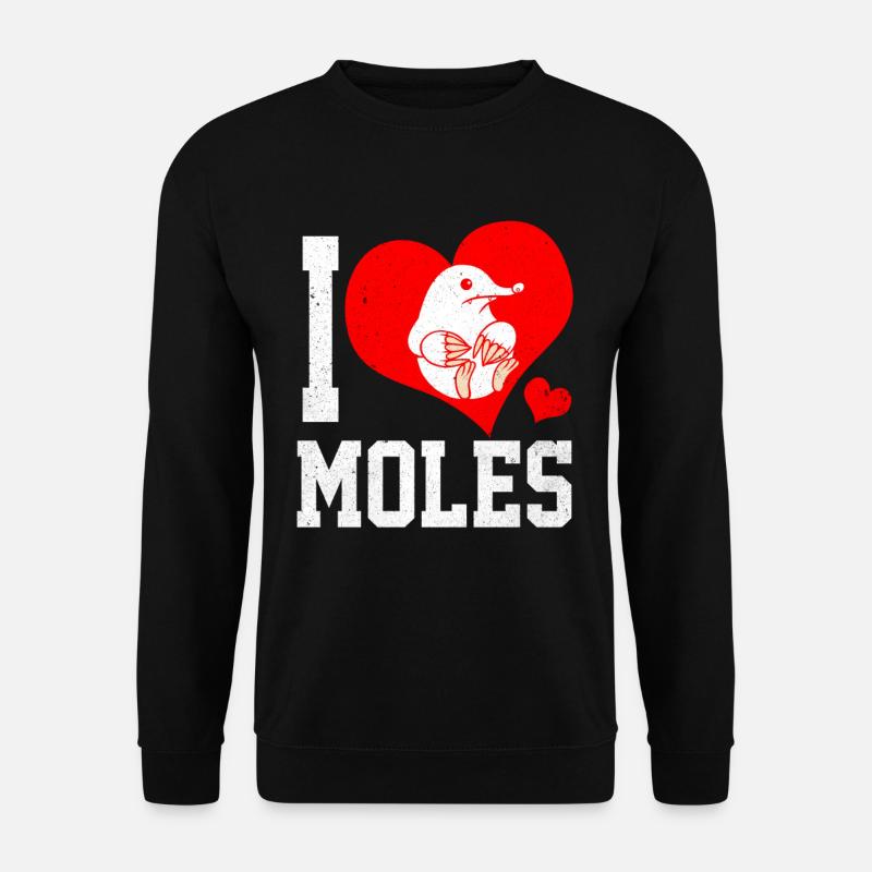 Mole - Unisex Sweatshirt - black