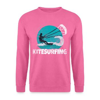 Kitesurfing - Unisex Sweatshirt - pink - Front
