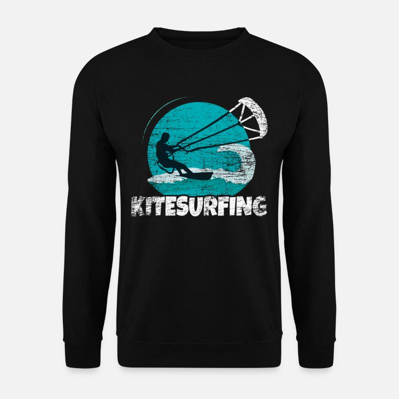Kitesurfing - Unisex Sweatshirt - black