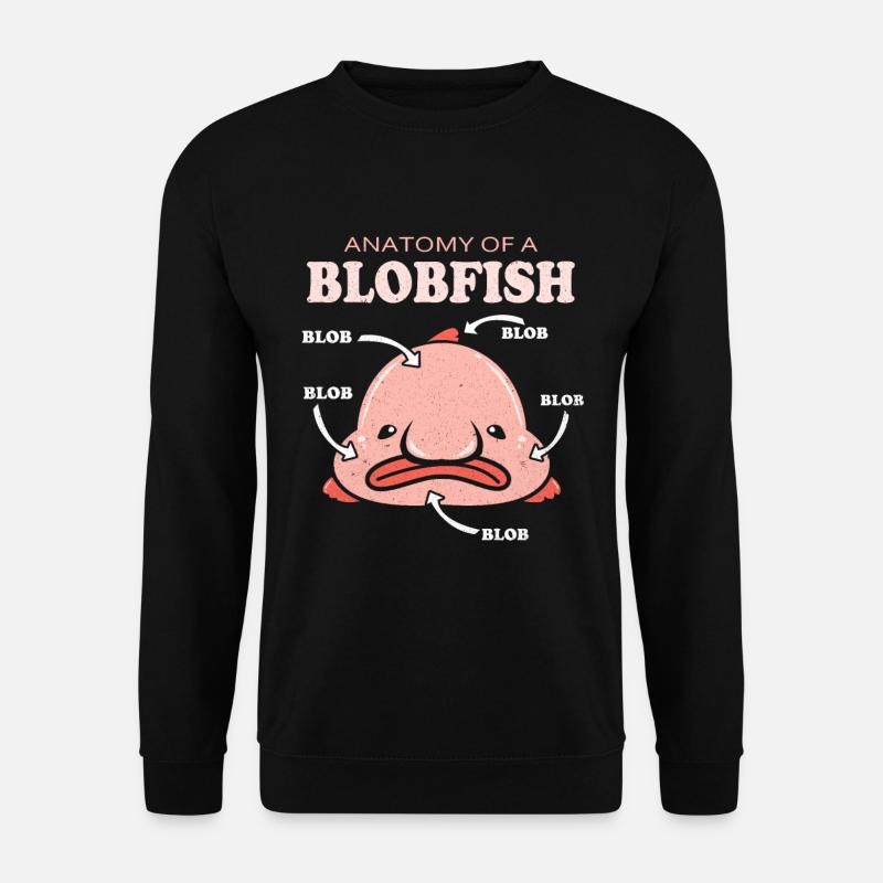 Blobfish - Unisex Sweatshirt - black