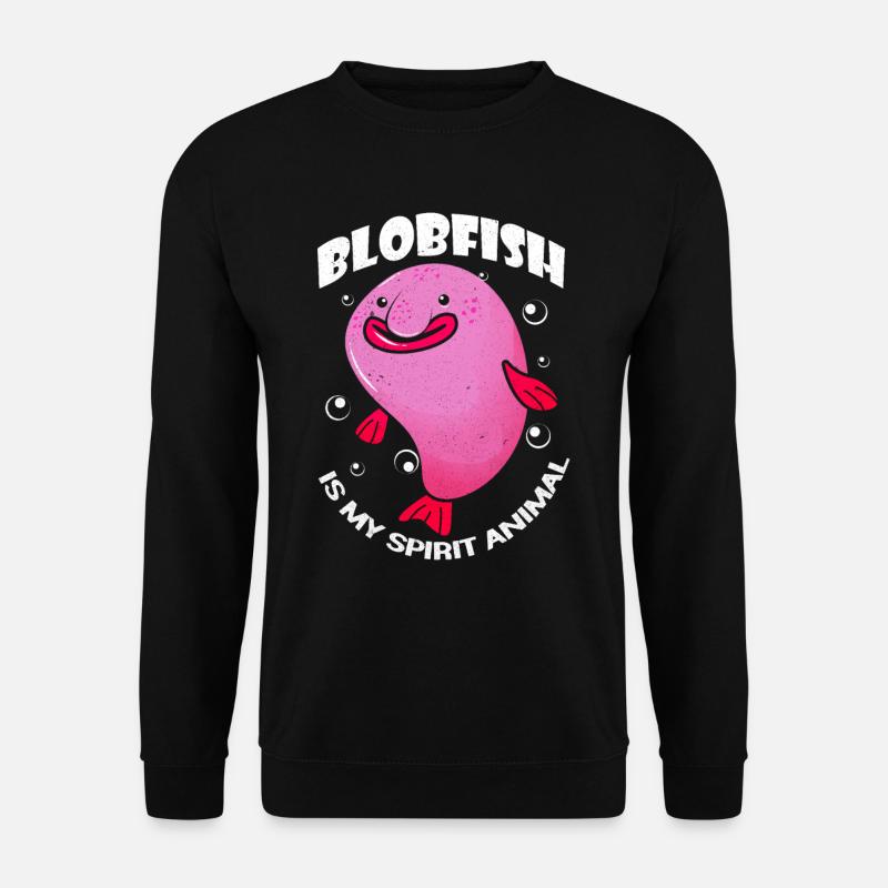 Blobfisch - Unisex Pullover - Schwarz