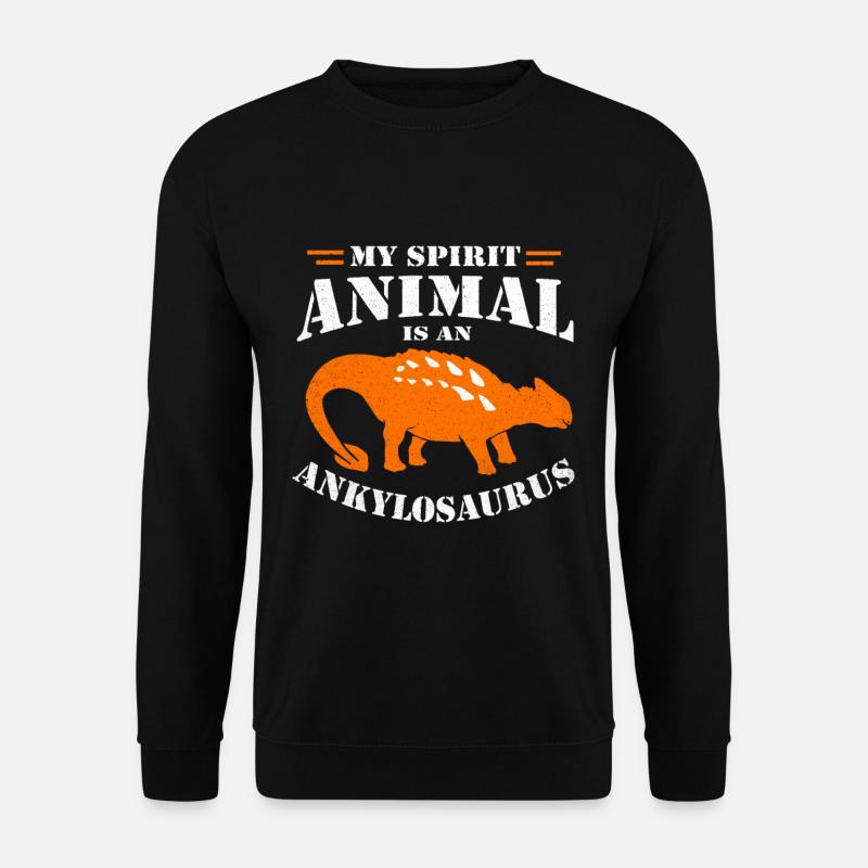 Ankylosaurus - Unisex Sweatshirt - black