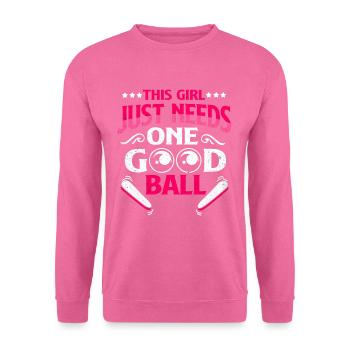 Flipper Pinball Flipperautomat Flipperhebel Game - Unisex Pullover - Pink - Vorne