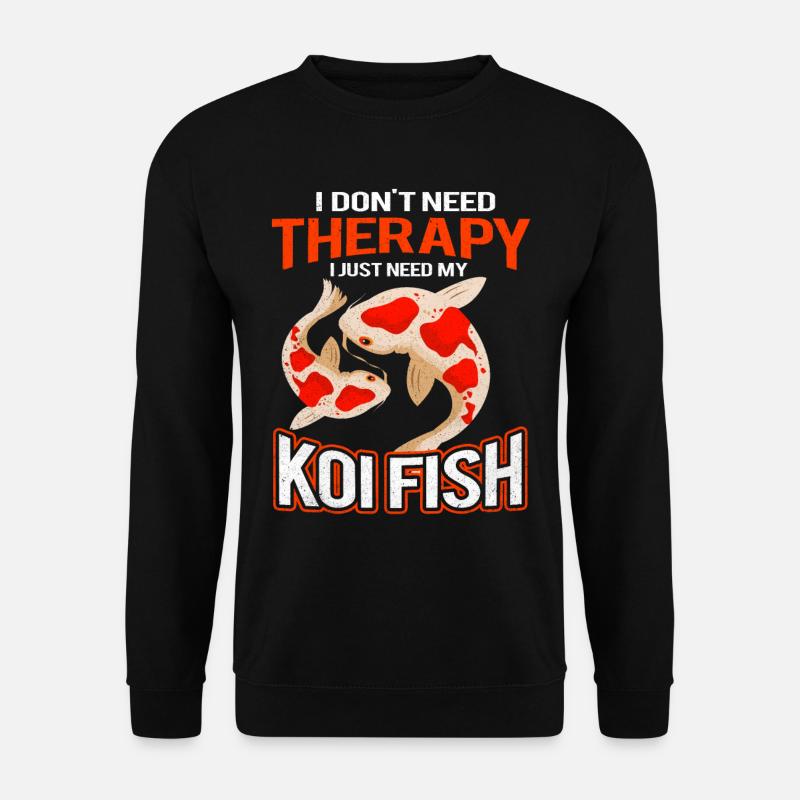 Koi - Unisex Pullover - Schwarz