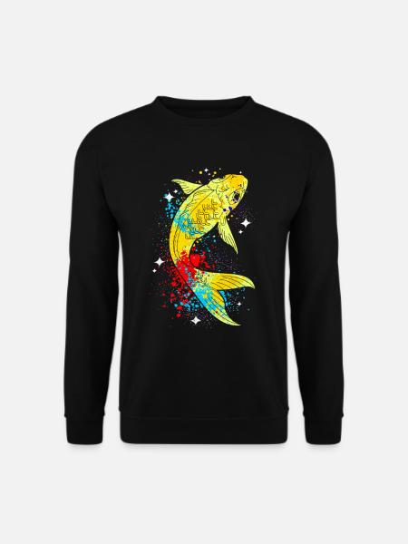 Koi - Unisex Pullover - Schwarz