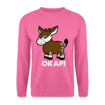 Okapi - Unisex Pullover - Pink - Vorne