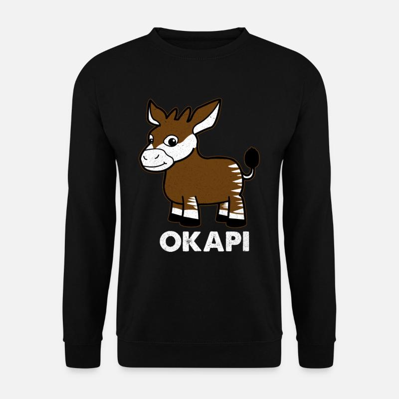 Okapi - Unisex Pullover - Schwarz