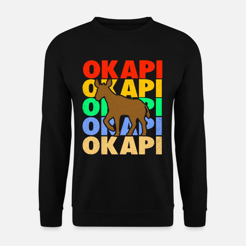 Okapi - Sweat-shirt Unisexe - noir