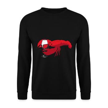 Hummer - Unisex Pullover - Schwarz - Vorne - Alina (178cm) & Michal (187cm)