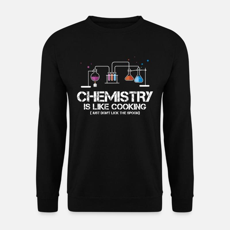 Chemie Kochen - Unisex Pullover - Schwarz