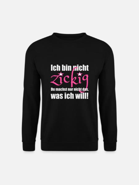 Sprüche für pubertierende und zickige Teenager - Unisex Pullover - Schwarz