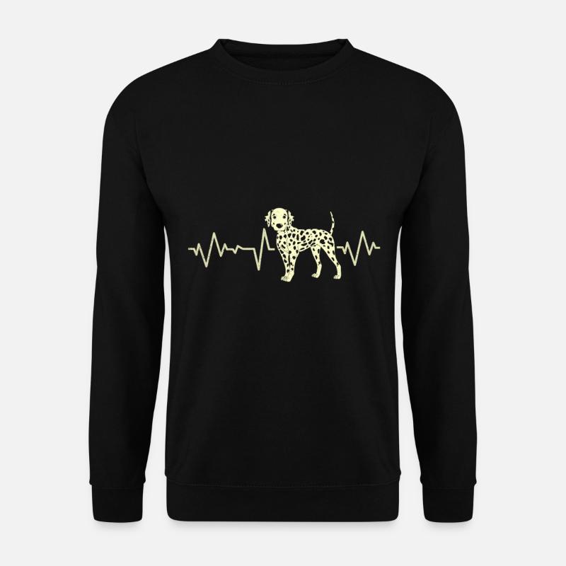 Dalmatiens - Sweat-shirt Unisexe - noir