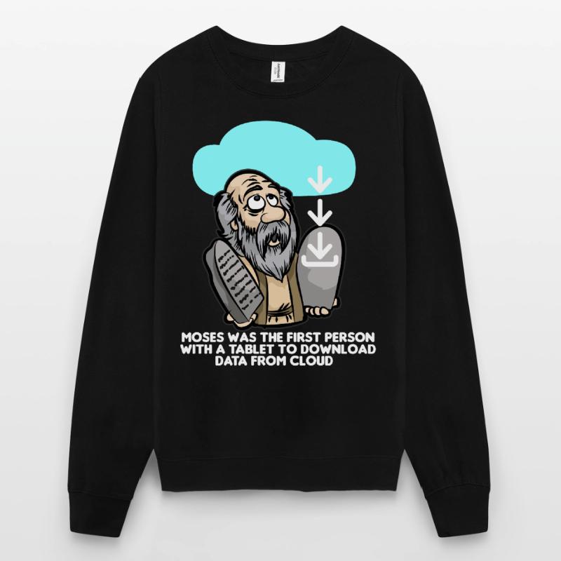 DOWNLOAD MOSES Cloud Computing IT Computer Scientist Unisex Sweatshirt