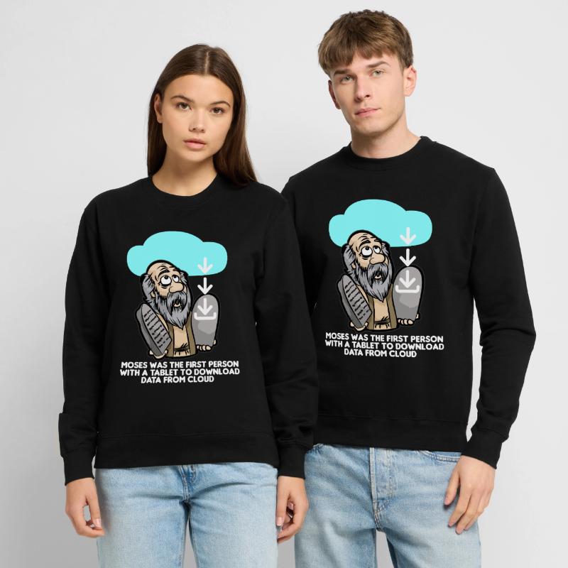 DOWNLOAD MOSES Cloud Computing IT Computer Scientist Unisex Sweatshirt
