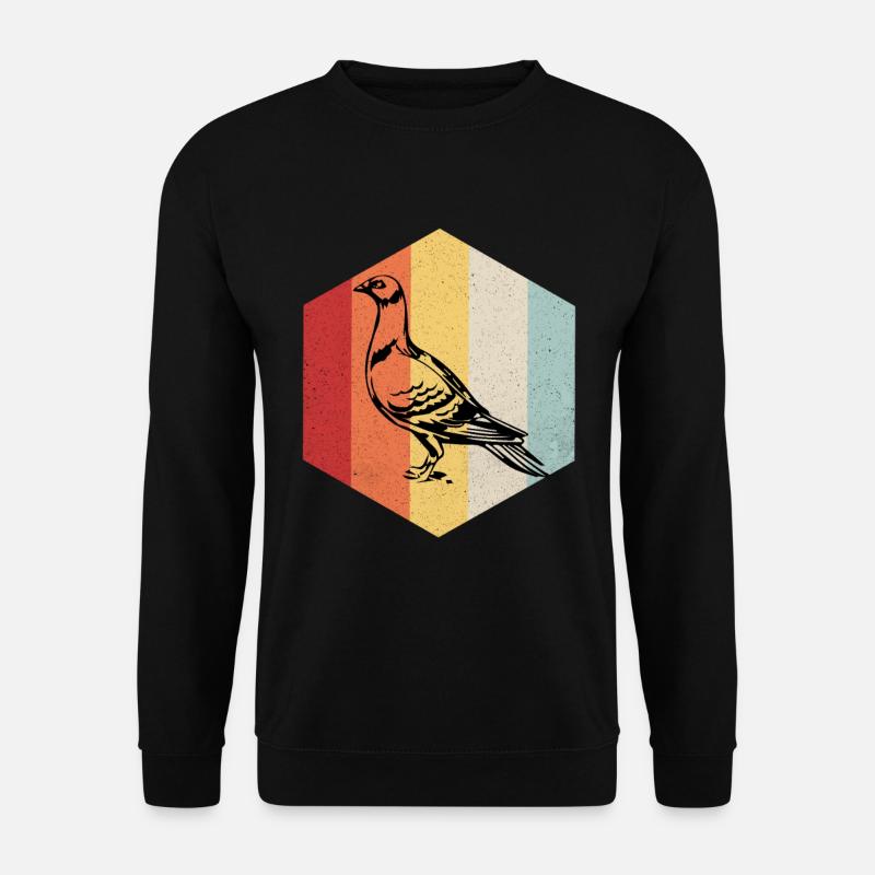 Taube - Unisex Pullover - Schwarz