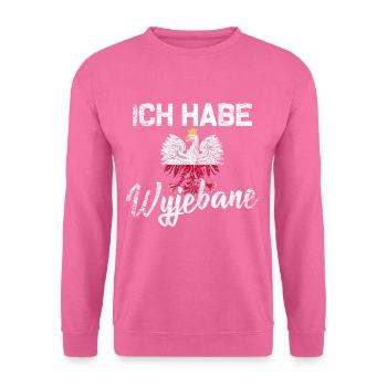 Polen Wyjebane Spruch - Unisex Pullover - Pink - Vorne