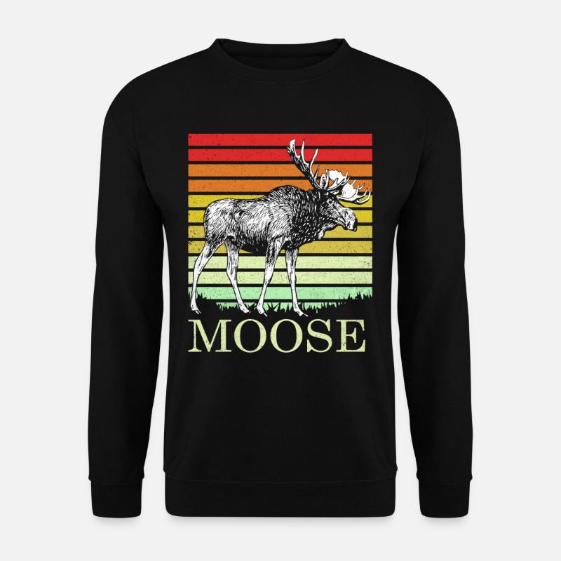 Elk - Unisex Sweatshirt - black