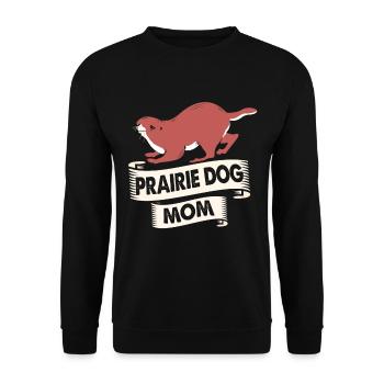 Écureuil de terre Prairies Marmottes Prairies rongeurs - Sweat-shirt Unisexe - noir - Devant - Alina (178cm) & Michal (187cm)