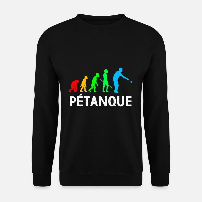Pétanque Bocce Raffa Boule Sport Ball Petanque - Unisex Pullover - Schwarz