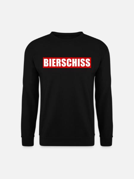 BIERSCHISS - Unisex Pullover - Schwarz