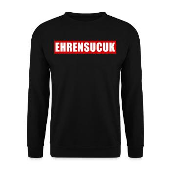 Ehrensucuk - Unisex Pullover - Schwarz - Vorne - Alina (178cm) & Michal (187cm)