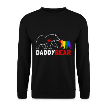 LGBT - Unisex Pullover - Schwarz - Vorne - Alina (178cm) & Michal (187cm)