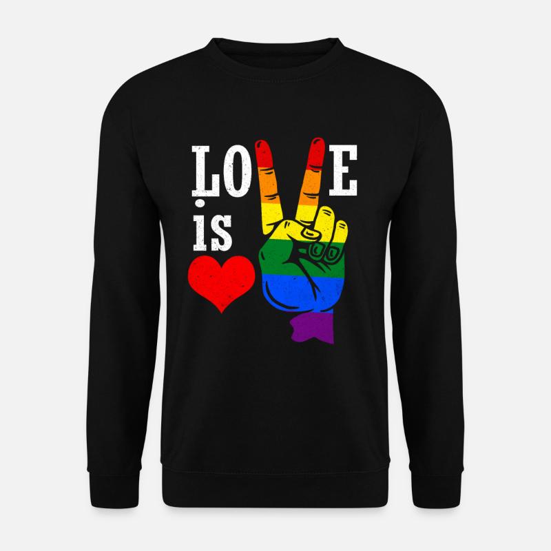 LGBT - Unisex Pullover - Schwarz
