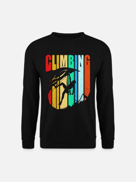 Climb - Unisex Sweatshirt - black
