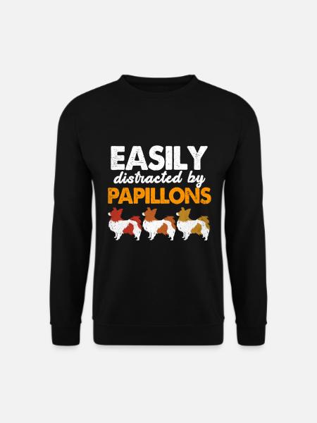 Papillon - Sweat-shirt Unisexe - noir