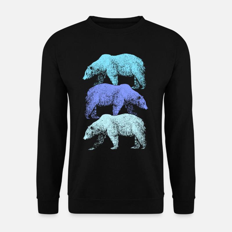 Eisbär - Unisex Pullover - Schwarz