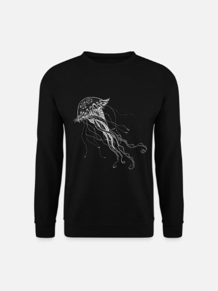 Qualle - Unisex Pullover - Schwarz