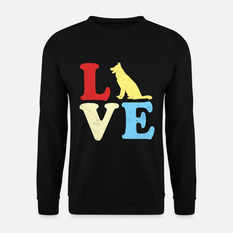 Deutscher Schäferhund - Unisex Pullover - Schwarz