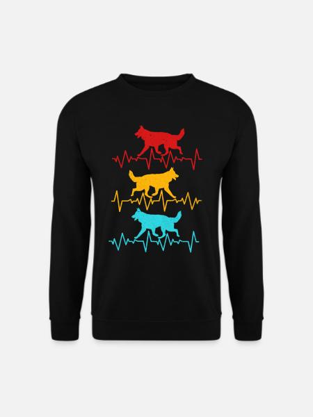 German Shepherd - Unisex Sweatshirt - black