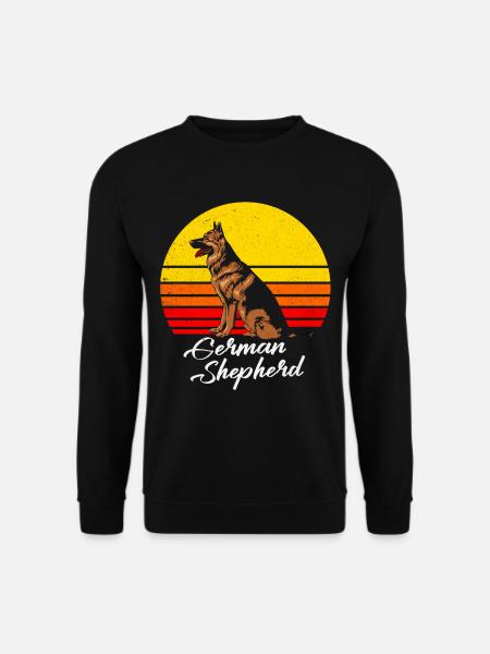 German Shepherd - Unisex Sweatshirt - black