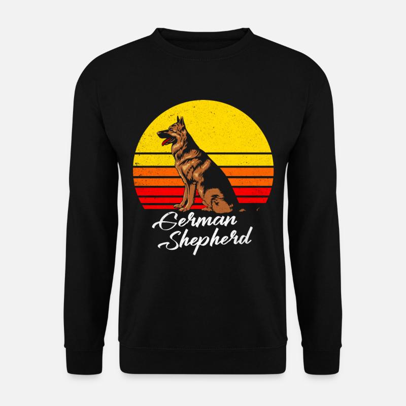 German Shepherd - Unisex Sweatshirt - black
