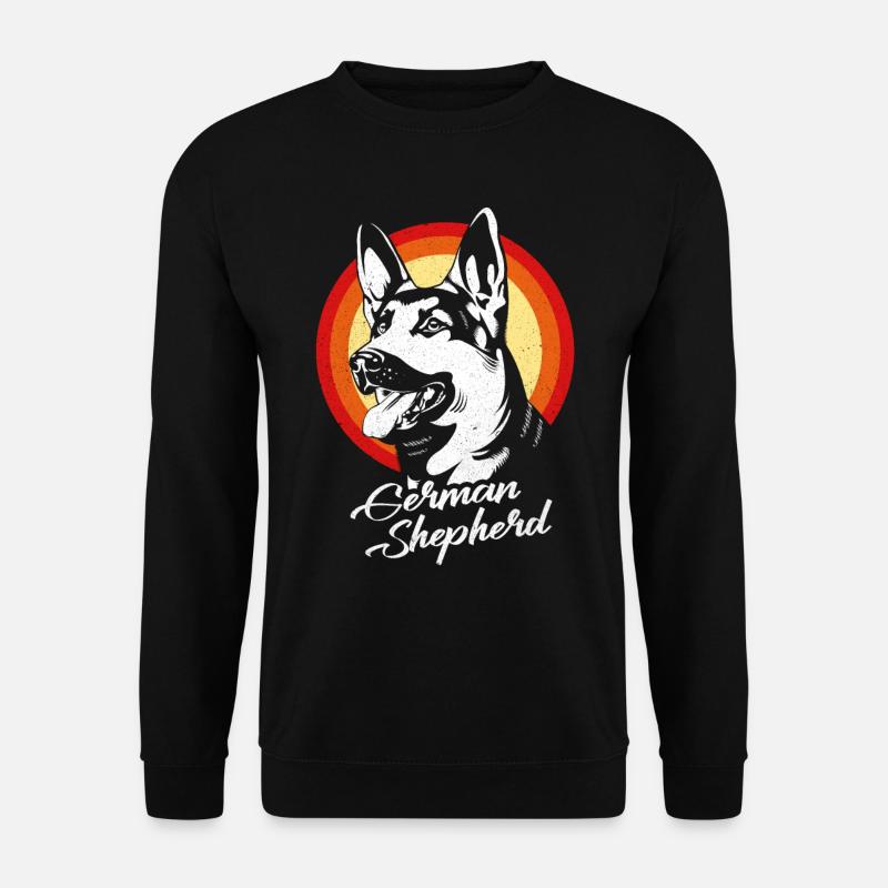 German Shepherd - Unisex Sweatshirt - black