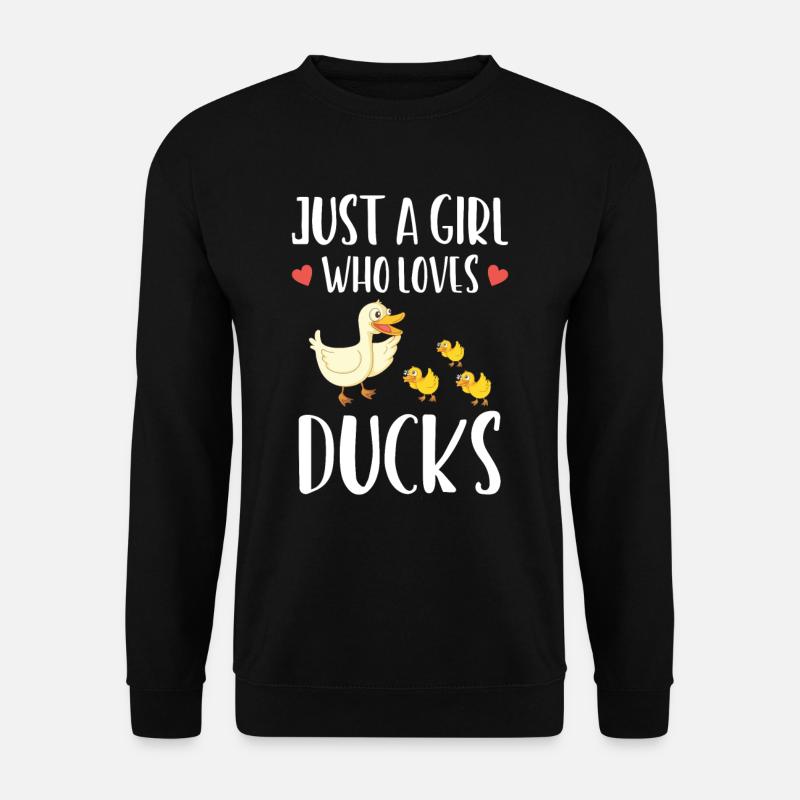 Ducks love - Unisex Sweatshirt - black