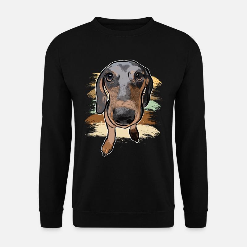 teckel - Sweat-shirt Unisexe - noir
